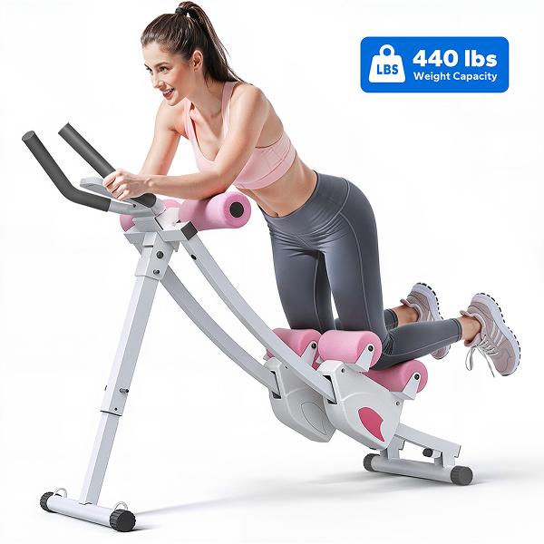 Pro Ab Glider Home Workout Bench