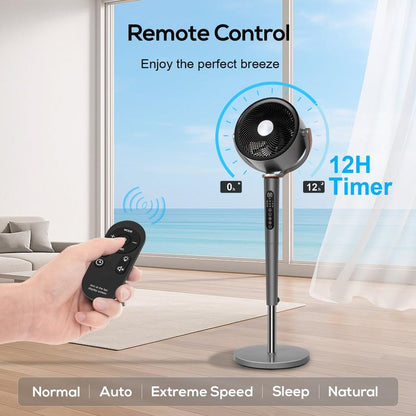 Quiet Whole-Room Air Circulator Fan