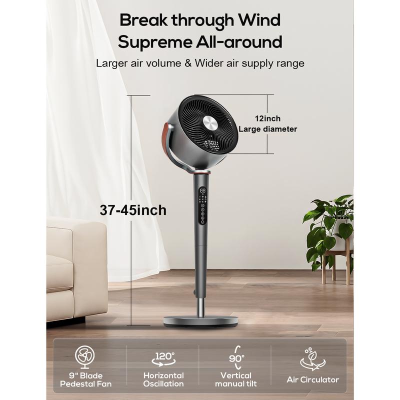 Quiet Whole-Room Air Circulator Fan
