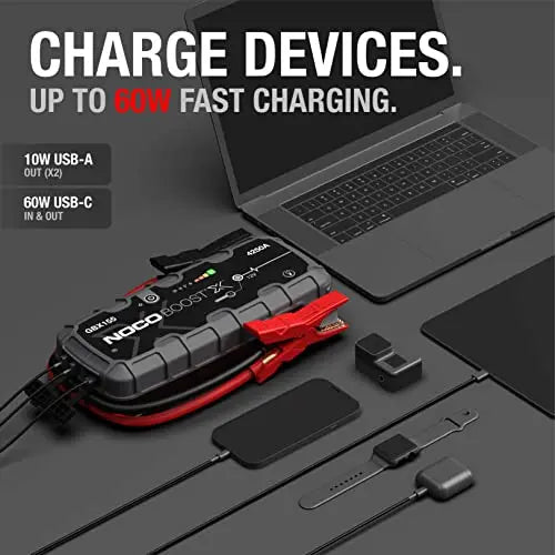 UltraSafe Portable Vehicle Jump Starter