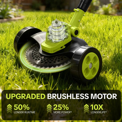 Upgraded 3-in-1 Cordless Lawn Trimmer