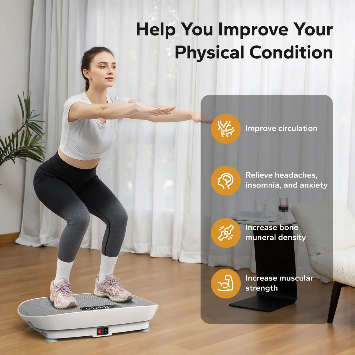 UltraQuiet Smart Body Toning Plate