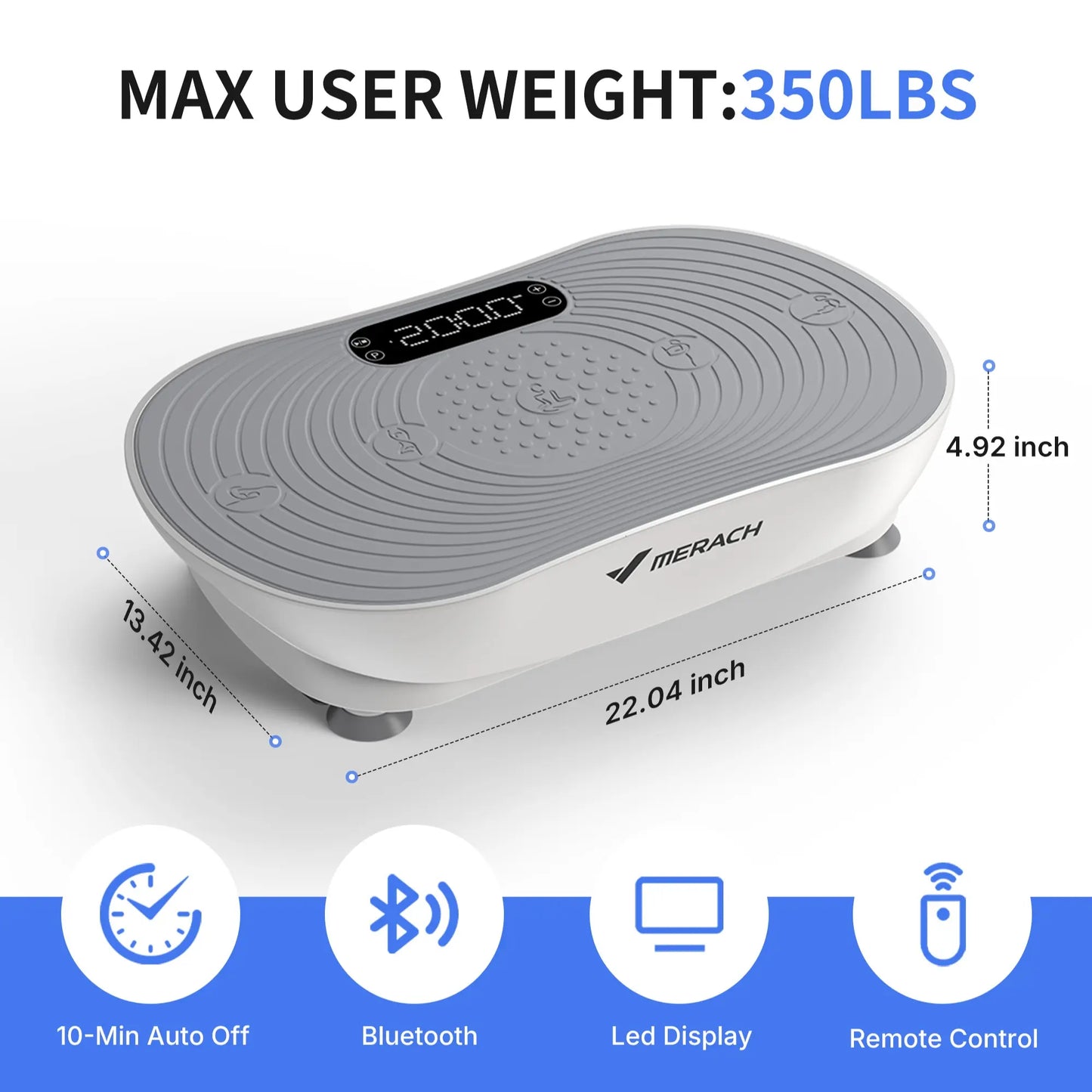 UltraQuiet Smart Body Toning Plate