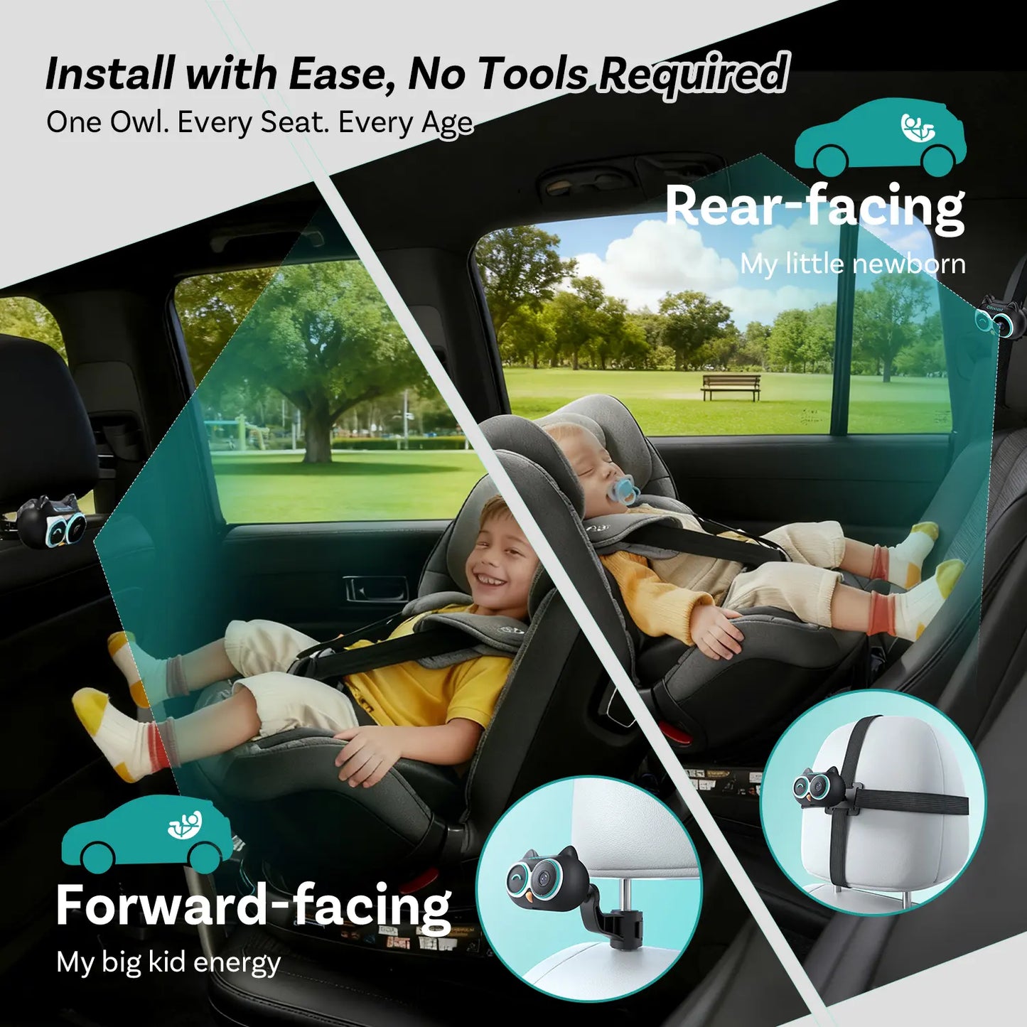Advanced Wireless Baby Car Monitor
