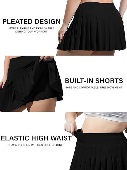 Ultimate Curve Fit Athletic Tennis Skirt