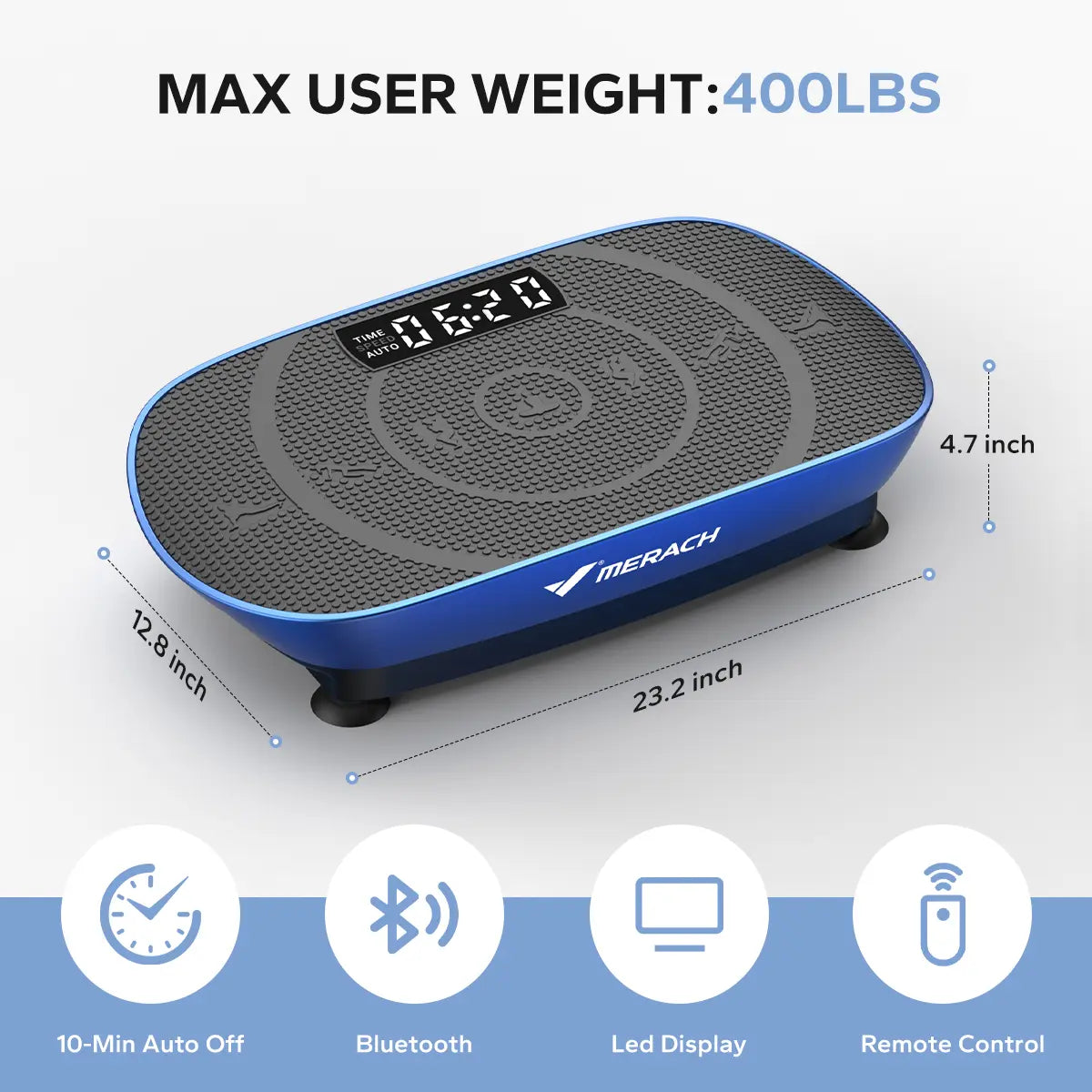 UltraQuiet Smart Body Toning Plate