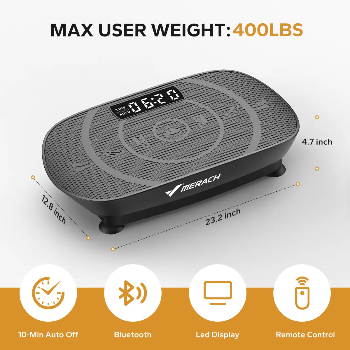 UltraQuiet Smart Body Toning Plate