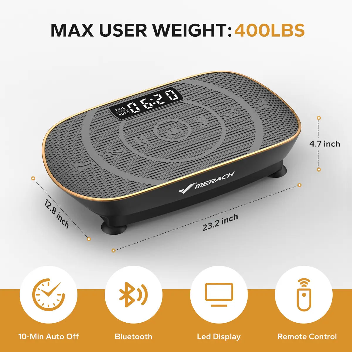 UltraQuiet Smart Body Toning Plate