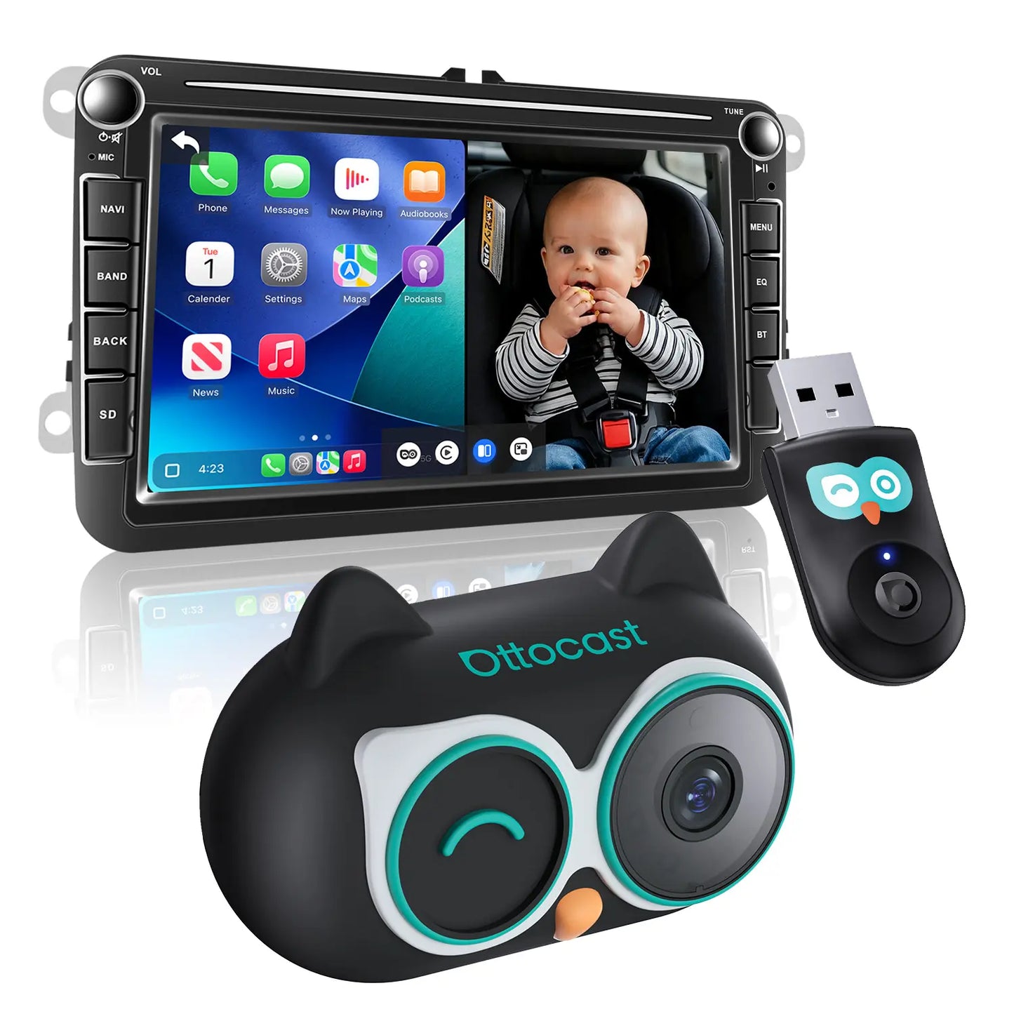 Advanced Wireless Baby Car Monitor