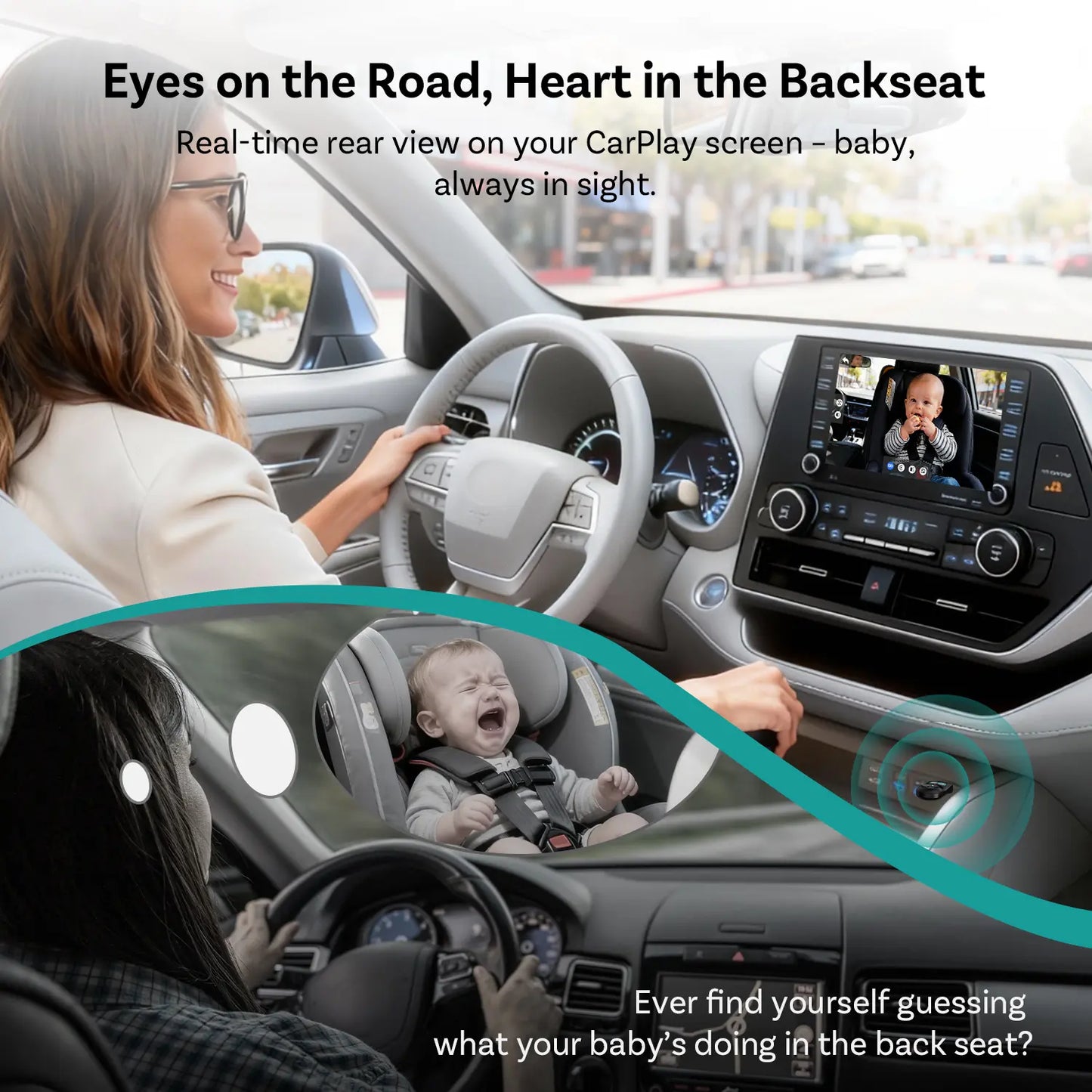 Advanced Wireless Baby Car Monitor