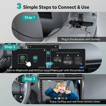 Advanced Wireless Baby Car Monitor